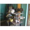 Image 1 : METAL SHELF C/W WELDING RODS, SHIELDS & GRINDER DISCS