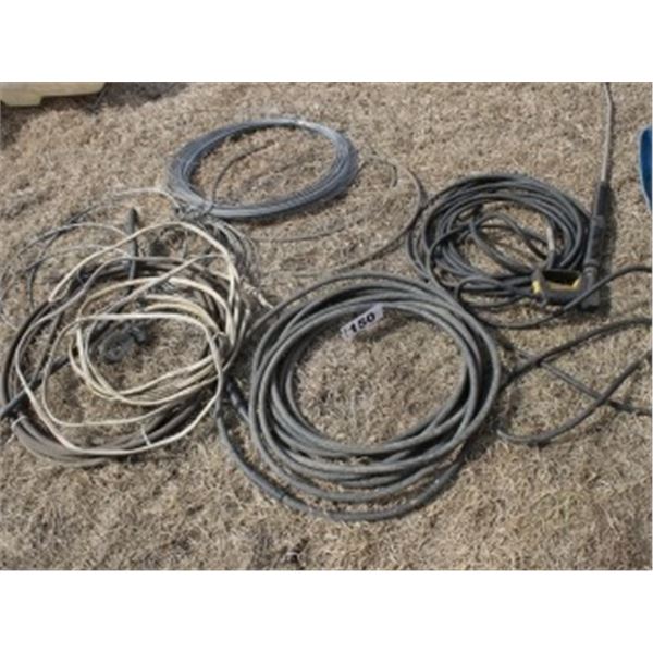 VARIOUS HOSES & WIRE