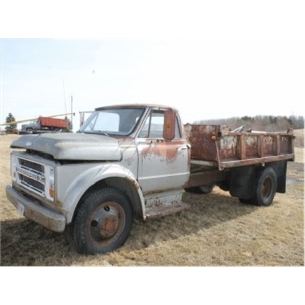1967 CHEV C50 GRAVEL TRUCK
