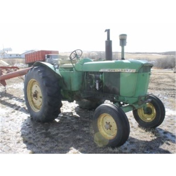 JOHN DEERE 3020 DIESEL C/W JOHN DEERE 48 LOADER