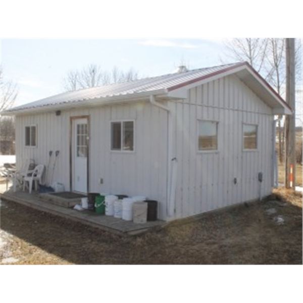 16'X24' OFFICE SW YARD C/W ELECTRIC HEAT