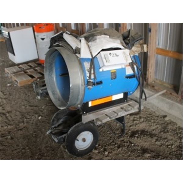 BLUE AERATION FAN (5HP) C/W CART