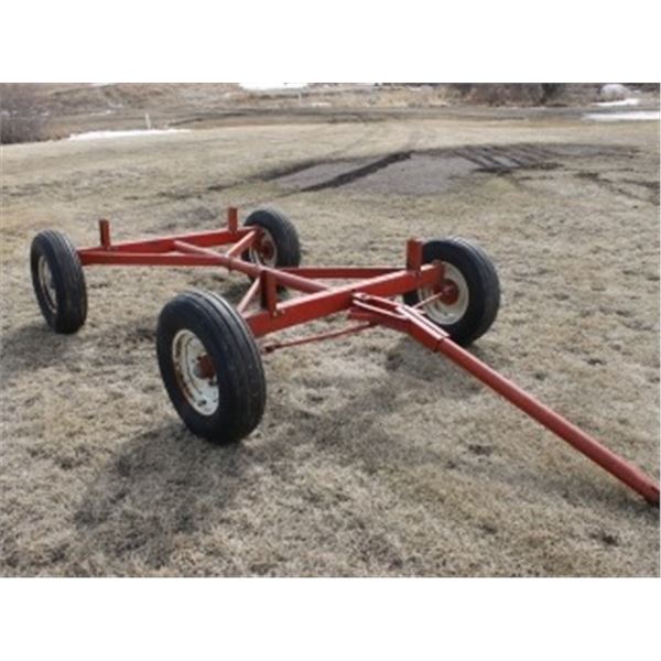 INLAND STEEL FRAMED FARM WAGON