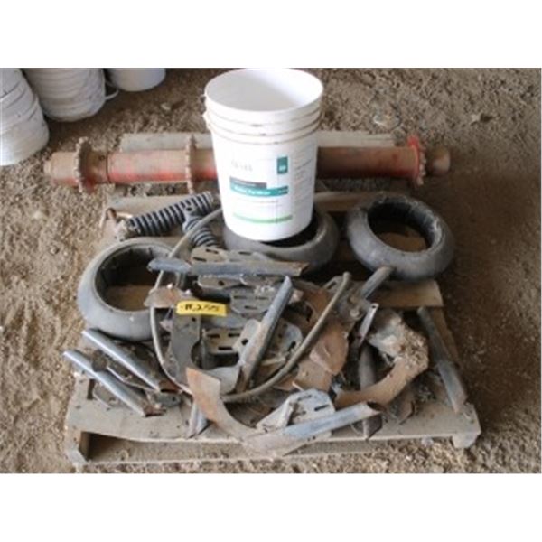 DRILL SHANKS, PACKER WHEELS, SHAFT