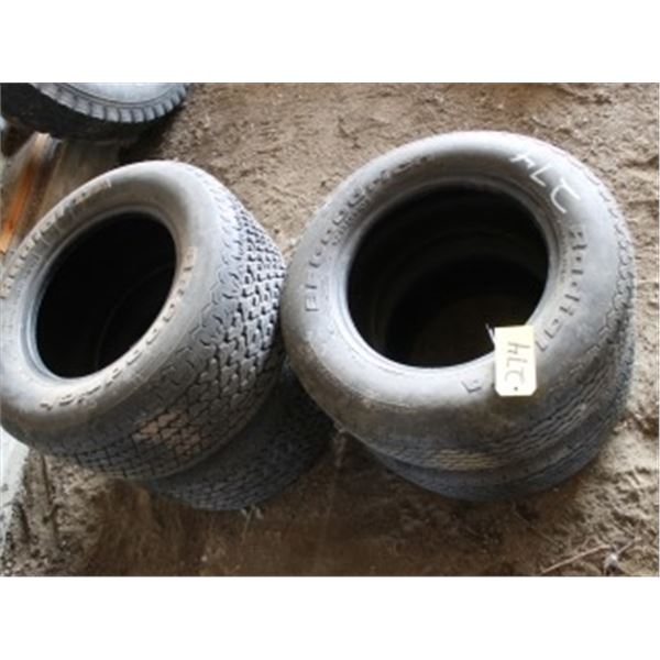 4 - BFG TIRES, (2) P235/60/R15 & (2) P295/50/R15
