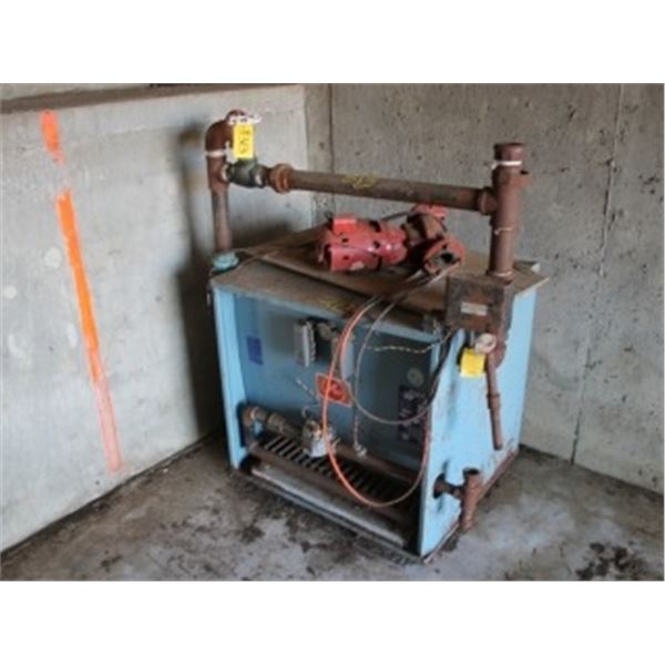 GAS BOILER UNIT, ELECTRIC PUMP