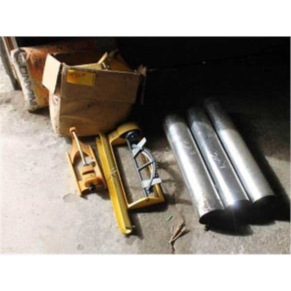 CHROME EXHAUST PIPES, NEW HOLLAND PARTS