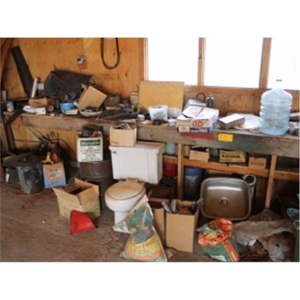 BALANCE OF MISC. IN GARAGE