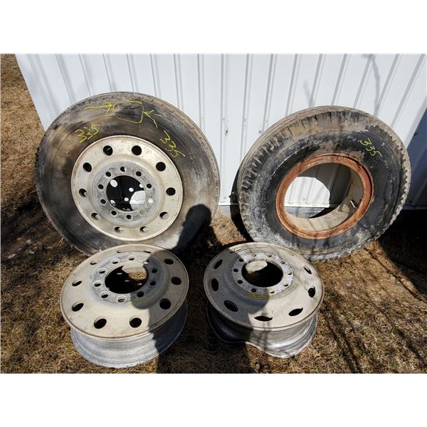 BALANCE OF MISC IN BARN (NO TRUCK TIRES OR RIMS, FEEDERS OR PANELS)