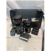 Image 2 : Lot of camera accessories and lenses