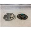 Image 1 : 2 belt buckles