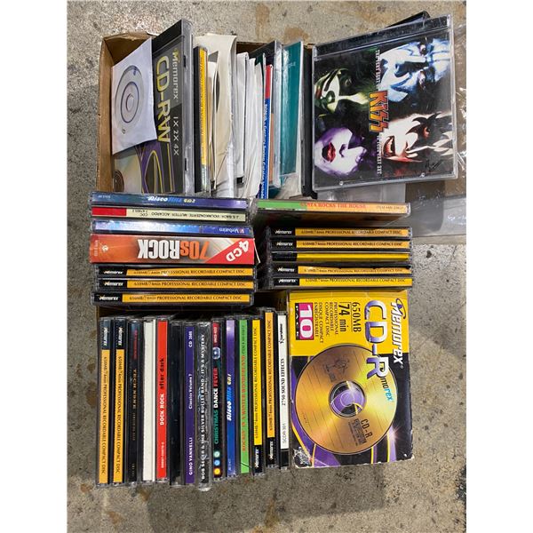 Lot of CD items