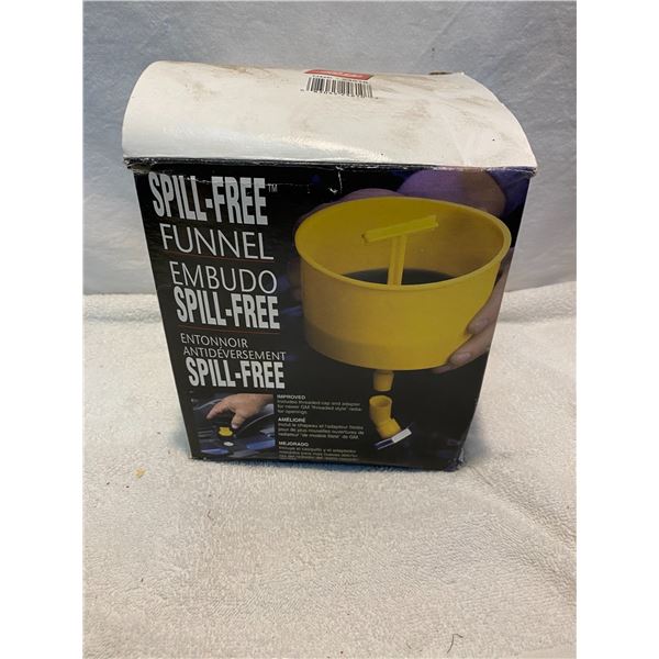 Spill free funnel