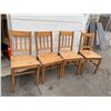 Image 1 : 4 chairs