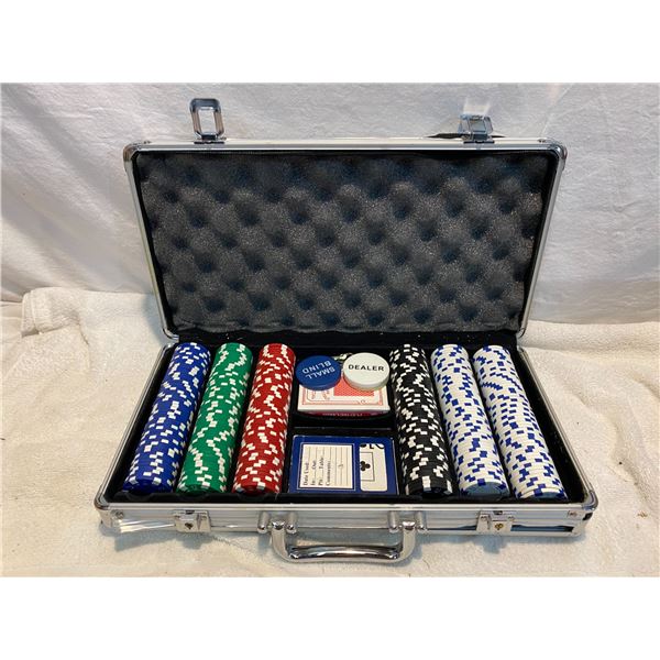 Poker chips case is falling apart