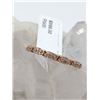 Image 2 : 10kt rose file diamond ring with certificate
