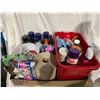 Image 1 : Cleaners and other chemicals and paper towel