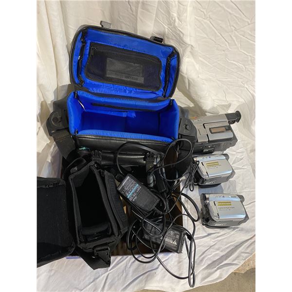 Sony video cameras