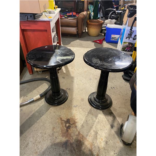 2 or pedestal tables 24 inches tall