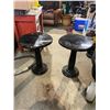 Image 1 : 2 or pedestal tables 24 inches tall