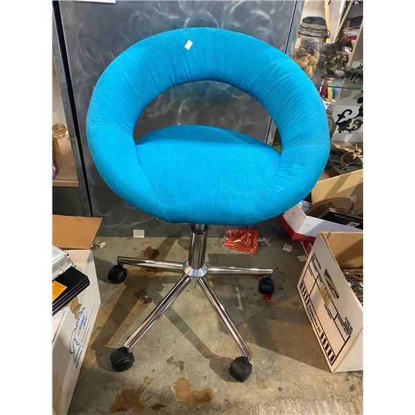 Teal chair