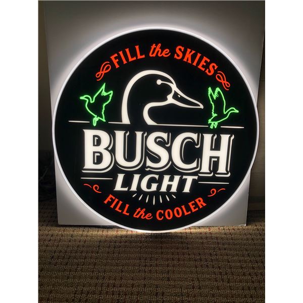 Busch Beer Fill the Cooler Krystal LEDeon