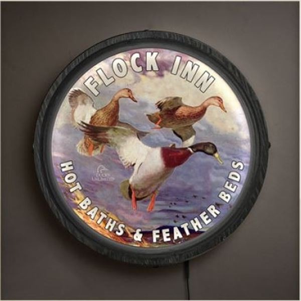 Flock Inn Light up Bar Sign