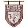 Image 1 : DU Crest Hanging Sign