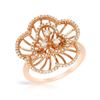 Image 1 : Natural 0.43 CTW Diamond Ring 14K Rose Gold - REF-56X7T