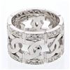 Image 1 : Natural 0.95 CTW Diamond Ring 14K White Gold - REF-140M4F