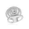 Image 1 : Natural 0.76 CTW Diamond Ring 18K White Gold - REF-189R9K