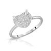 Image 1 : Natural 0.31 CTW Diamond Ring 18K White Gold - REF-60N3Y