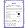 Image 2 : Genuine 7.52 ctw Garnet & Diamond Ring 14KT White Gold - REF-91V3W