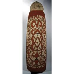 A FINE NORTHWEST ASMAT SHIELD,