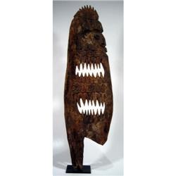 AN OLD KOREWORI RIVER CULT HOOK,