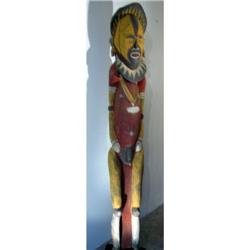A SUPERB MONUMENTAL WOSERA SCULPTURE,
