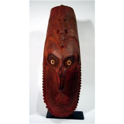 AN OLD RAMU RIVER ANCESTOR MASK,