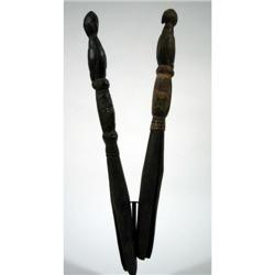 TWO WOSERA SAGO PEGS,