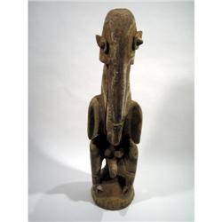 A WASKUK ANCESTOR SCULPTURE,