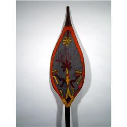 A SISSANO LAGOON CANOE PADDLE,