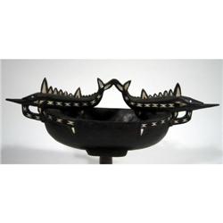 A CEREMONIAL SOLOMON ISLANDS BOWL,