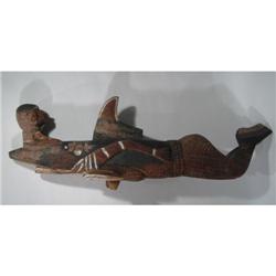 A SOLOMON ISLANDS ANCESTOR SCULPTURE,