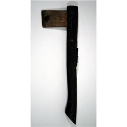 A RARE HERMIT ISLAND AXE,