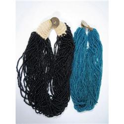 TWO NEPALESE NECKLACES,