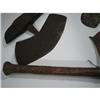 Image 5 : A COLLECTION OF FIVE NORTH AFRICAN HAND AXES,