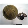Image 5 : A COLLECTION OF THREE NIGERIAN BRONZE ARTEFACTS,