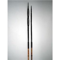 TWO TORRES STRAIT ISLANDS FISHING SPEARS,