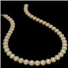 Image 2 : 29.37 ctw Cushion Cut Diamond Micro Pave Necklace 18K Yellow Gold - REF-3956N6F