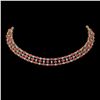 Image 1 : 56.93 ctw Tourmaline & Diamond Necklace 10K Yellow Gold - REF-709M3G