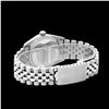 Image 3 : Rolex Men's Stainless Steel, QuickSet, Roman Dial with Diam/Sapphire Bezel